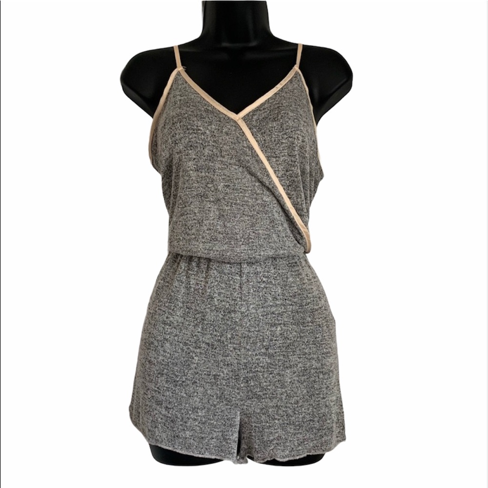 Heather Gray Romper
